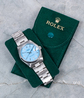 Rolex Date 34 Tiffany Turchese Jubilee 15200 Blue Hawaiian